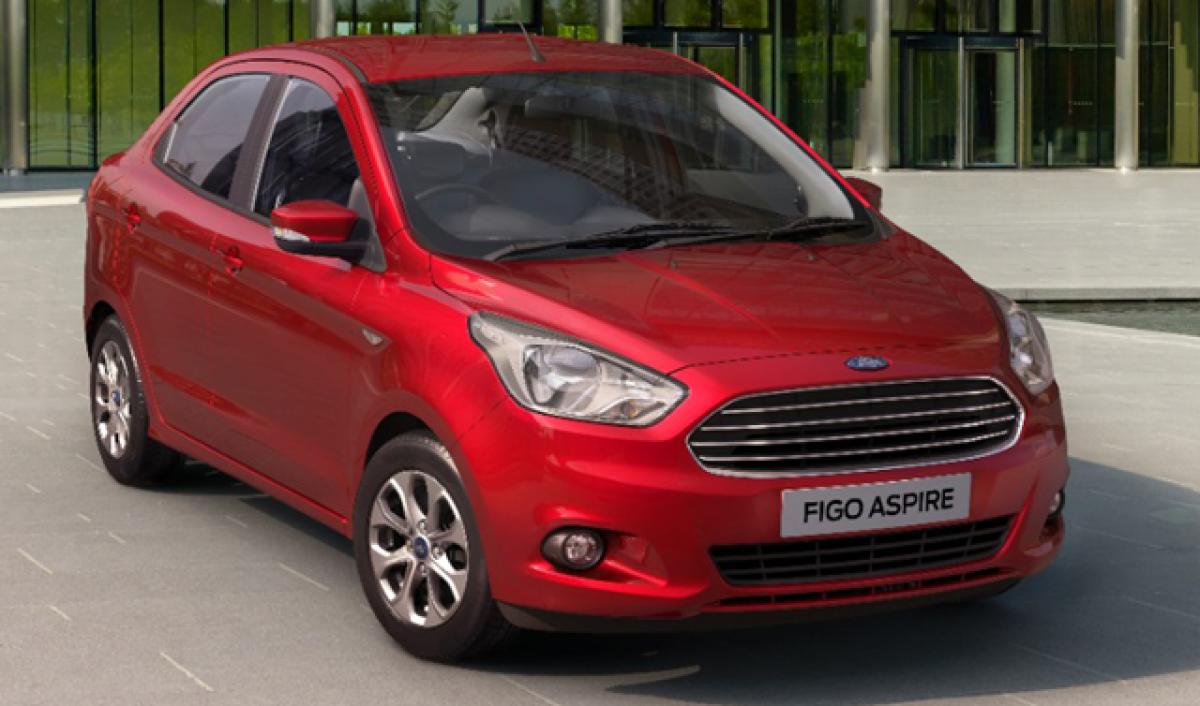Ford Figo Aspire to be showcased in Hyderabad